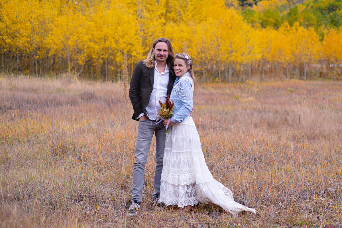 Hochzeitsfotograf in Aspen Colorado